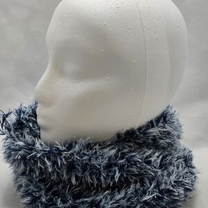 New Hand Knitted Fuzzy Cowl